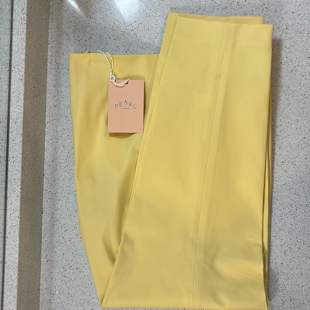 Pearl by Lela Rose Butter stretch cotton Susie pant